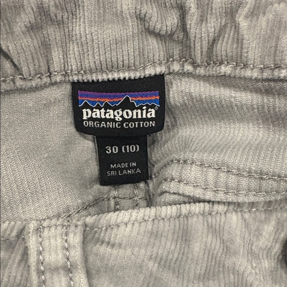 Patagonia Women’s Corduroy Pants Drifter Gray Size 10 - Picture 5 of 5